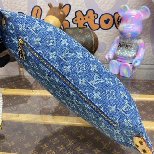 Louis Vuitton Monogram Denim High Rise Bumbag M46837 - Image 7
