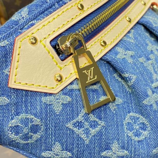 Louis Vuitton Monogram Denim High Rise Bumbag M46837 - Image 9