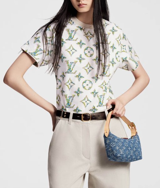 Louis Vuitton Monogram Denim Hills Pochette Bag M82949 - Image 2