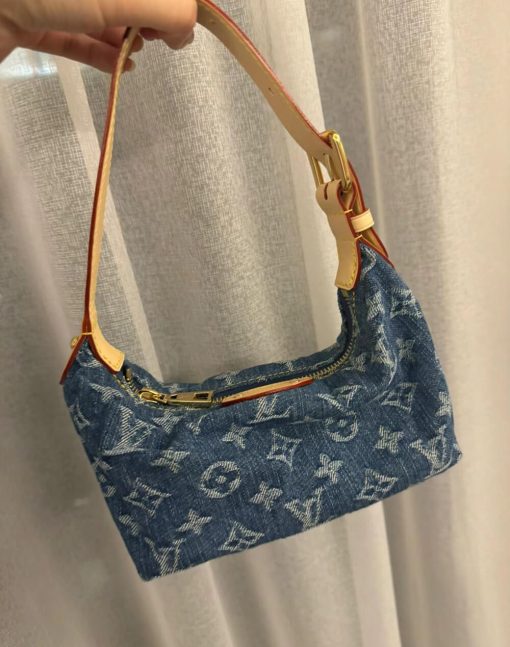 Louis Vuitton Monogram Denim Hills Pochette Bag M82949 - Image 4