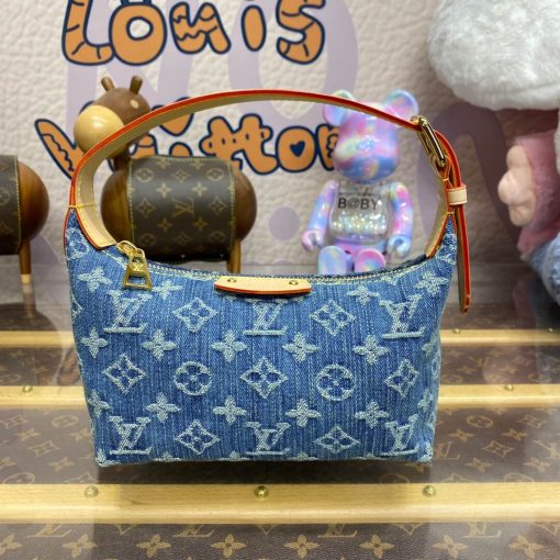 Louis Vuitton Monogram Denim Hills Pochette Bag M82949 - Image 5