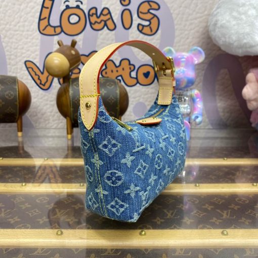 Louis Vuitton Monogram Denim Hills Pochette Bag M82949 - Image 7