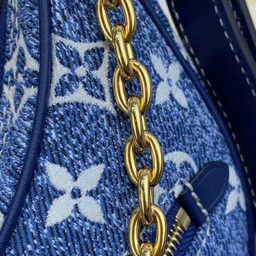 Louis Vuitton Monogram Denim Loop Bag M81166 Blue - Image 13