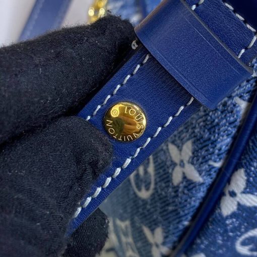 Louis Vuitton Monogram Denim Loop Bag M81166 Blue - Image 14