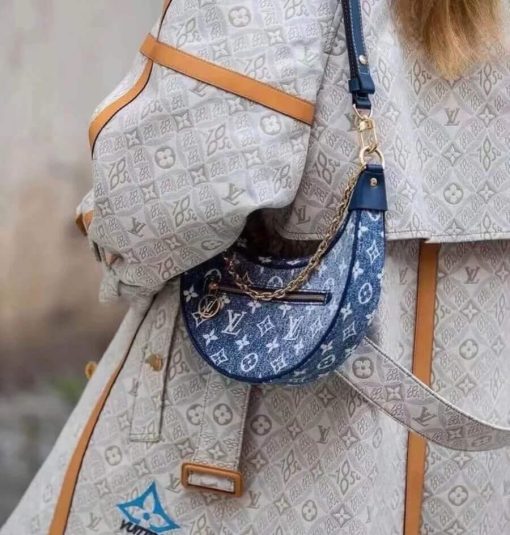 Louis Vuitton Monogram Denim Loop Bag M81166 Blue - Image 4