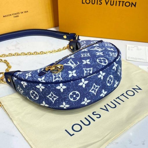 Louis Vuitton Monogram Denim Loop Bag M81166 Blue - Image 10