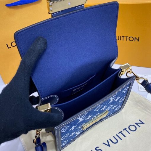 Louis Vuitton Monogram Denim Mini Dauphine M59716 - Image 13