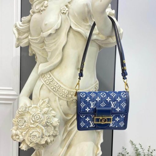 Louis Vuitton Monogram Denim Mini Dauphine M59716 - Image 3