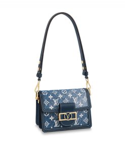 Louis Vuitton Monogram Denim Mini Dauphine M59716