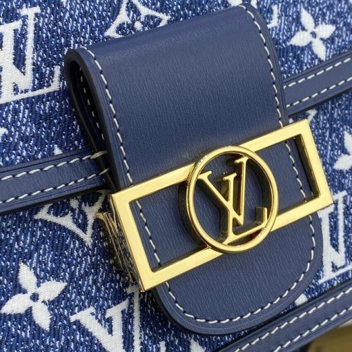 Louis Vuitton Monogram Denim Mini Dauphine M59716 - Image 9