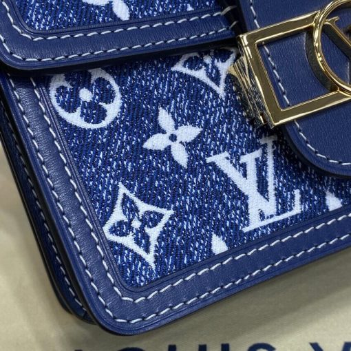 Louis Vuitton Monogram Denim Mini Dauphine M59716 - Image 10
