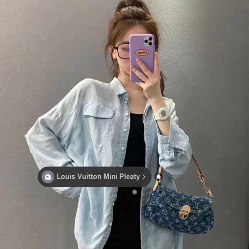 Louis Vuitton Monogram Denim Mini Pleaty M95050 - Image 4
