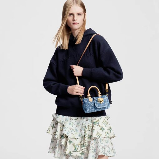 Louis Vuitton Monogram Denim Nano Speedy M82950 - Image 2