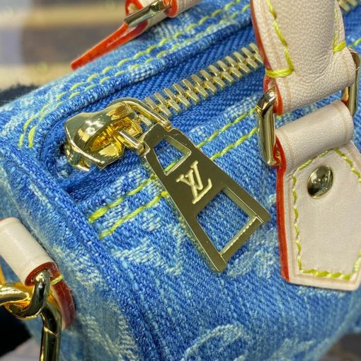 Louis Vuitton Monogram Denim Nano Speedy M82950 - Image 11