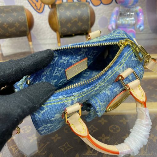 Louis Vuitton Monogram Denim Nano Speedy M82950 - Image 14