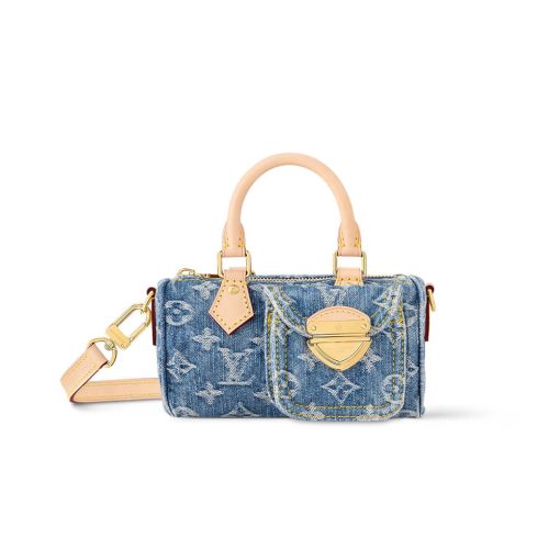Louis Vuitton Monogram Denim Nano Speedy M82950 - Image 3