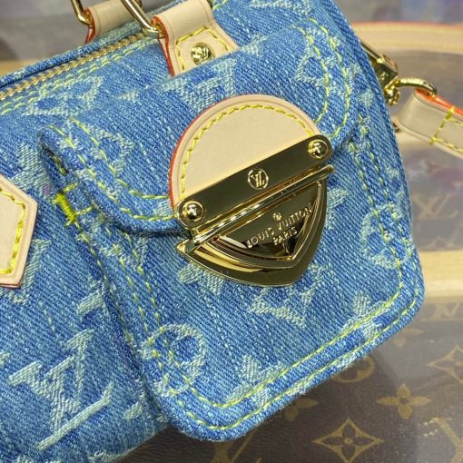 Louis Vuitton Monogram Denim Nano Speedy M82950 - Image 10