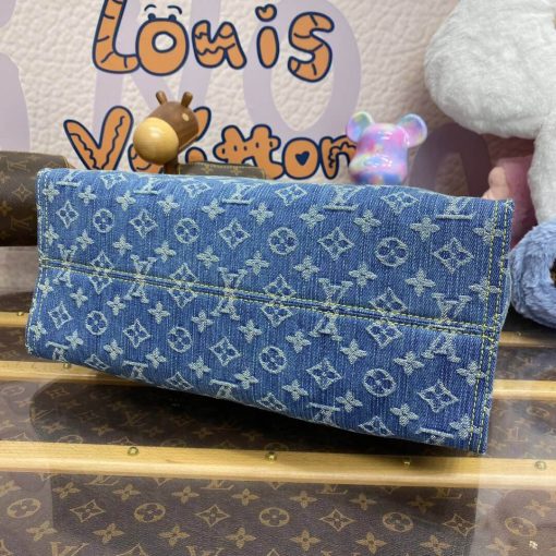 Louis Vuitton Monogram Denim OnTheGo MM M46871 - Image 8