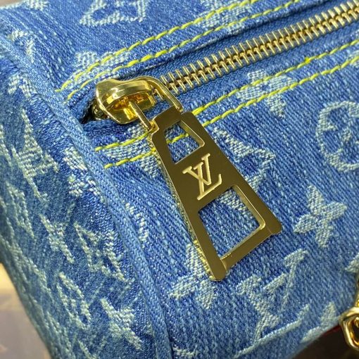 Louis Vuitton Monogram Denim Papillon Bag M46830 - Image 9