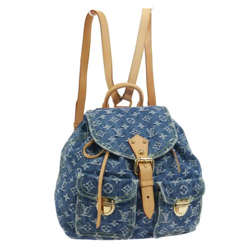 Louis Vuitton Monogram Denim Sac A Dos GM Backpack M95056 - Image 2