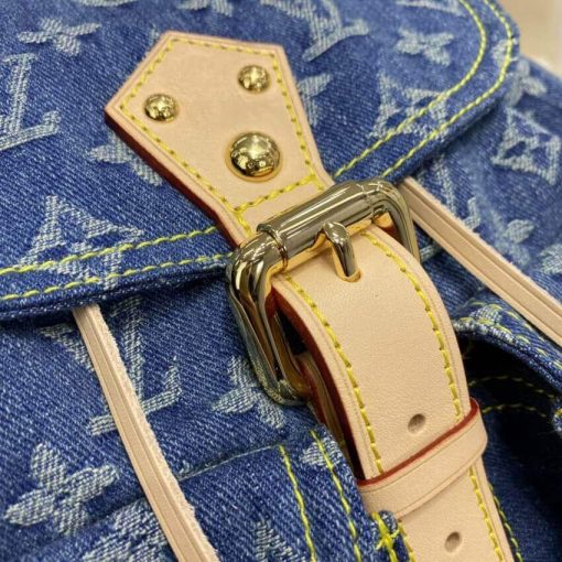 Louis Vuitton Monogram Denim Sac A Dos GM Backpack M95056 - Image 12