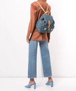 Louis Vuitton Monogram Denim Sac A Dos GM Backpack M95056