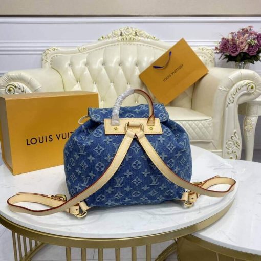 Louis Vuitton Monogram Denim Sac A Dos GM Backpack M95056 - Image 8
