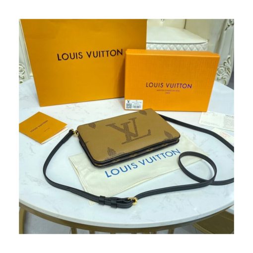 Louis Vuitton Monogram Double Zip Pochette M69203 - Image 7