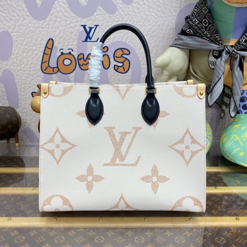 Louis Vuitton Monogram Dune Canvas OnTheGo MM M46912 - Image 5