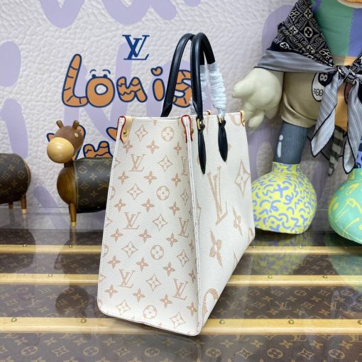 Louis Vuitton Monogram Dune Canvas OnTheGo MM M46912 - Image 6