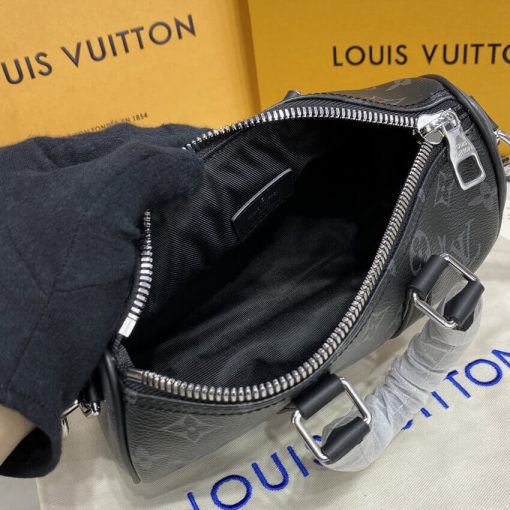 Louis Vuitton Monogram Eclipse Keepall XS M45947 - Image 15