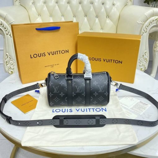 Louis Vuitton Monogram Eclipse Keepall XS M45947 - Image 5
