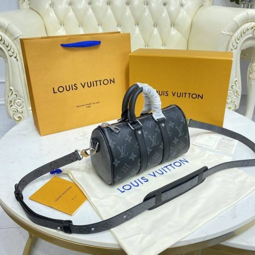 Louis Vuitton Monogram Eclipse Keepall XS M45947 - Image 6
