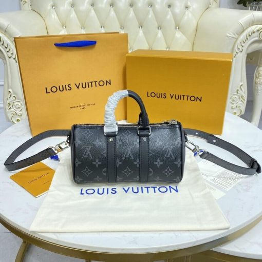 Louis Vuitton Monogram Eclipse Keepall XS M45947 - Image 7