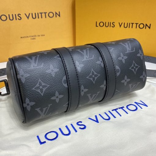 Louis Vuitton Monogram Eclipse Keepall XS M45947 - Image 8