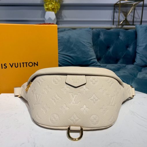 Louis Vuitton Monogram Empreinte Bumbag M44836 M44812 White - Image 2