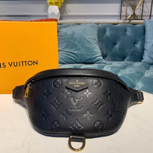 Louis Vuitton Monogram Empreinte Bumbag M44836 M44812 Black - Image 2