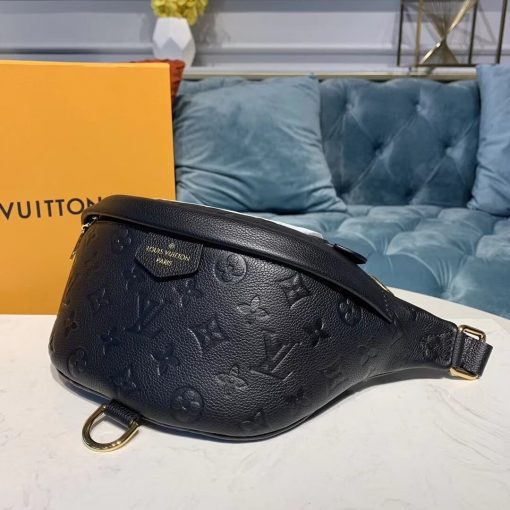 Louis Vuitton Monogram Empreinte Bumbag M44836 M44812 Black - Image 3
