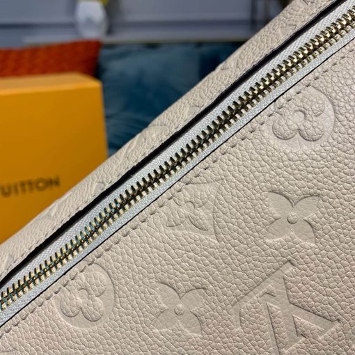 Louis Vuitton Monogram Empreinte Bumbag M44836 M44812 White - Image 6