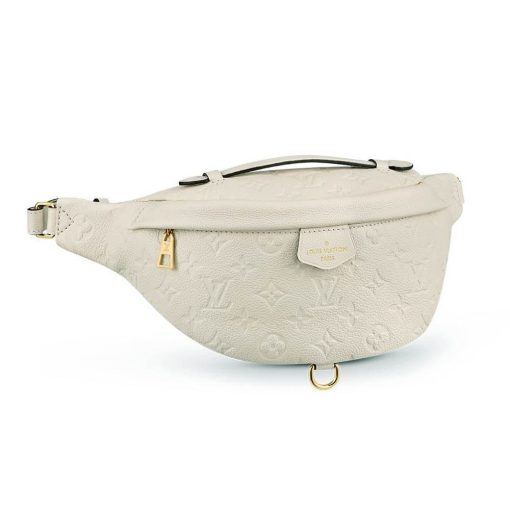 Louis Vuitton Monogram Empreinte Bumbag M44836 M44812 White