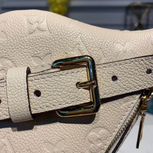 Louis Vuitton Monogram Empreinte Bumbag M44836 M44812 White - Image 8