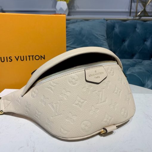 Louis Vuitton Monogram Empreinte Bumbag M44836 M44812 White - Image 10