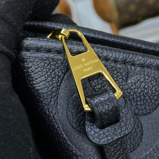 Louis Vuitton Monogram Empreinte CarryAll PM M46288 M46293 Black - Image 8