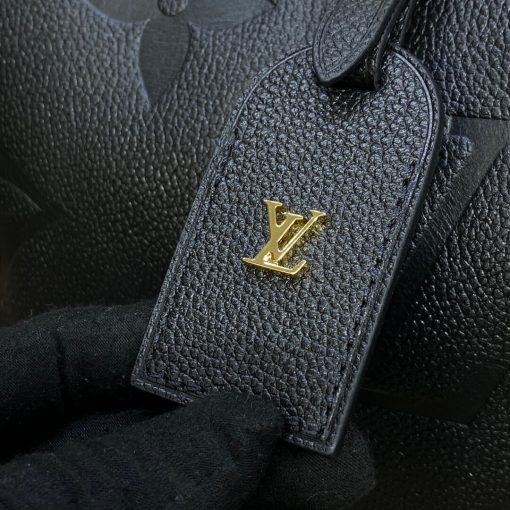 Louis Vuitton Monogram Empreinte CarryAll PM M46288 M46293 Black - Image 9