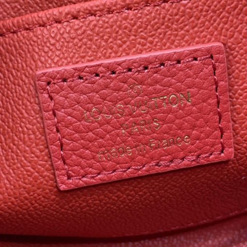 Louis Vuitton Monogram Empreinte Cosmetic Pouch PM M69414 Red - Image 10
