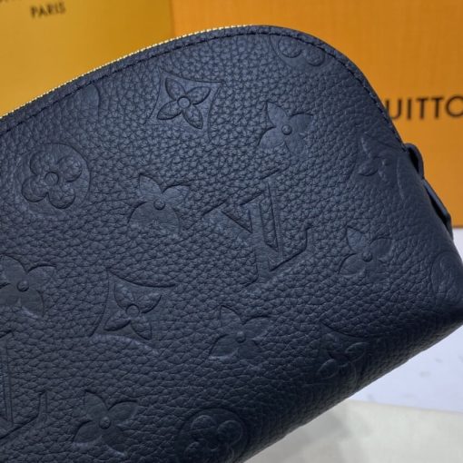 Louis Vuitton Monogram Empreinte Cosmetic Pouch PM M69414 Red - Image 18