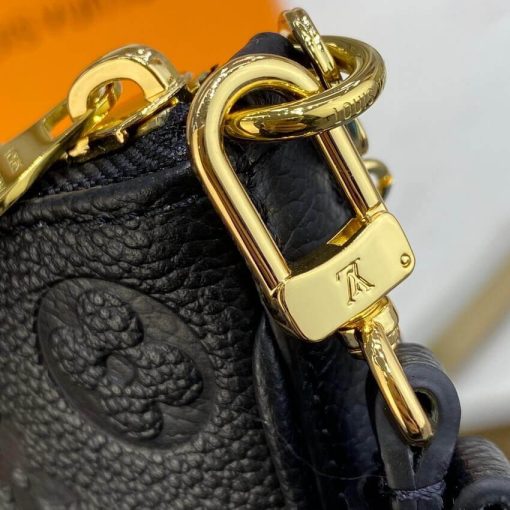 Louis Vuitton Monogram Empreinte Easy Pouch On Strap M80349 Black - Image 14