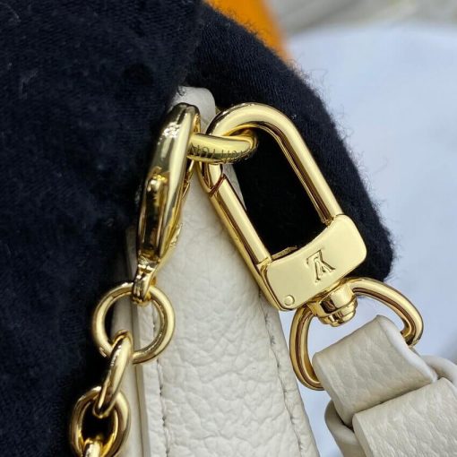 Louis Vuitton Monogram Empreinte Easy Pouch On Strap M81066 Creme - Image 14