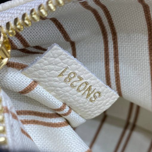 Louis Vuitton Monogram Empreinte Easy Pouch On Strap M81066 Creme - Image 16