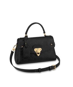 Louis Vuitton Monogram Empreinte Georges BB M53941 Black